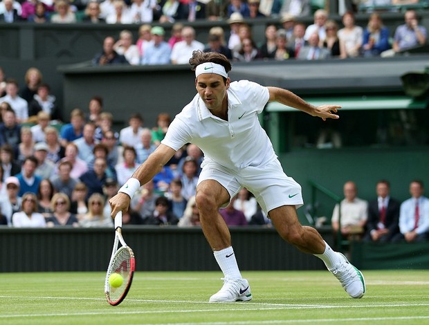 Roger Federer tênis Wimbledon quartas (Foto: Getty Images)