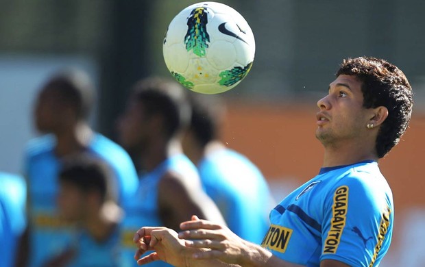 Elkeson treino Botafogo (Foto: Jorge William / Agência O Globo)