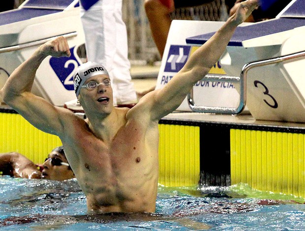 natação cesar cielo nas eliminatórias do Maria Lenk (Foto: Fernando Azevedo / Fla Imagem)