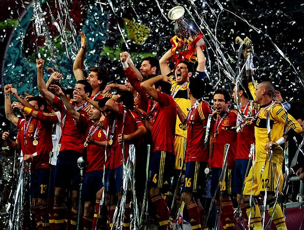 Espanha itália final campeã eurocopa (Foto: Agência Getty Images)