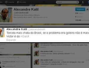 alexandre kalil twitter atlético-mg (Foto: Reprodução/Twitter)