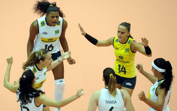 Brasil x Cuba, Grand Prix de Vôlei (Foto: FIVB / Divulgação)