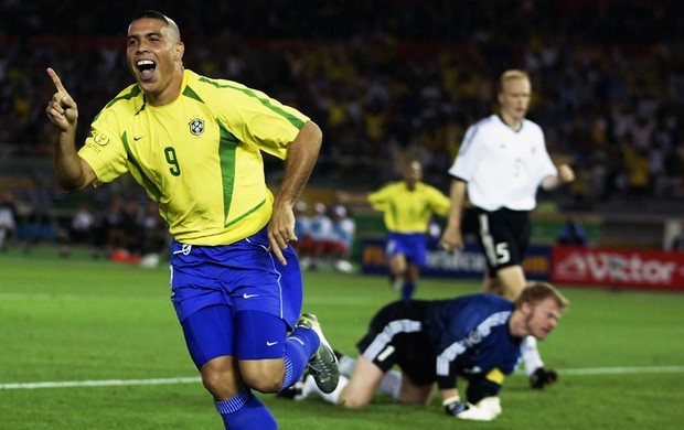 ronaldo brasil alemanha copa do mundo 2002 (Foto: Agência Getty Images)