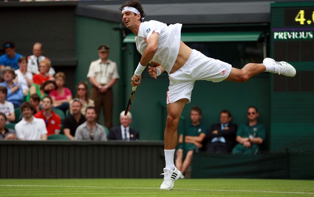 tênis thomaz Bellucci wimbledon (Foto: Agência Getty Images)