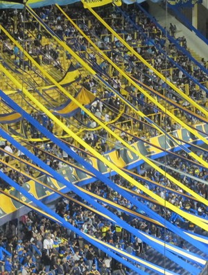 Torcida, La Bombonera, Fluminense x Boca Juniors (Foto: Rafael Cavalieri / Globoesporte.com)