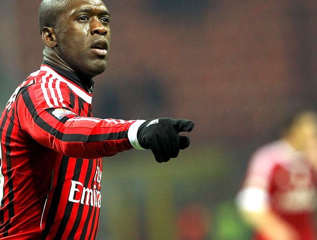 Seedorf na partida do Milan (Foto: Getty Images)