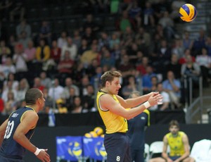 Vôlei Liga Mundial Brasil x Polônia Murilo (Foto: FIVB)