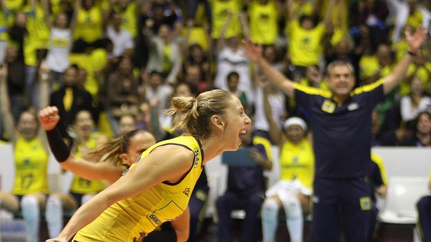 Priscila, Brasil x Itália, Vôlei (Foto: Alexandre Arruda / CBV)