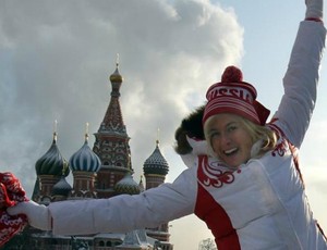 tenis Maria Sharapova na Fed Cup em Moscou (Foto: Divulgação / site oficial)