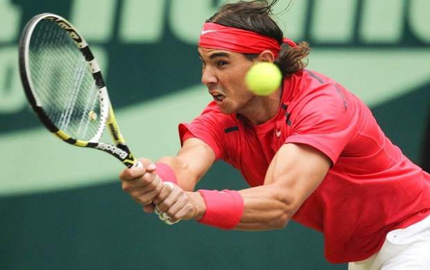 tênis rafael nadal atp de halle (Foto: Agência AP)