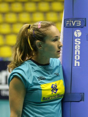 Fernandinha levantadora vôlei seleção (Foto: Alexandre Arruda/CBV)