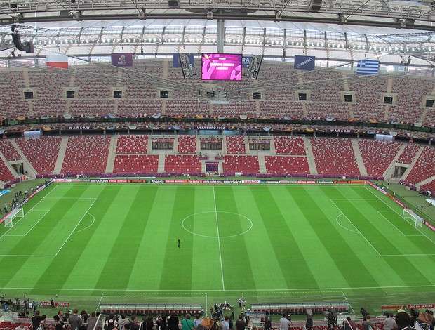Estádio, Polônia, Eurocopa (Foto: Agência Reuters)