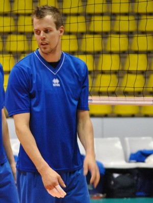 Irmãos Oivanen Finlândia vôlei (Foto: João Gabriel Rodrigues / GLOBOESPORTE.COM)