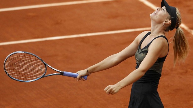 Maria Sharapova tênis Roland Garros quartas (Foto: Reuters)