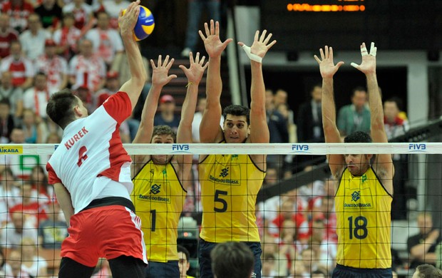 brasil x polônia vôlei (Foto: Divulgação/FIVB)