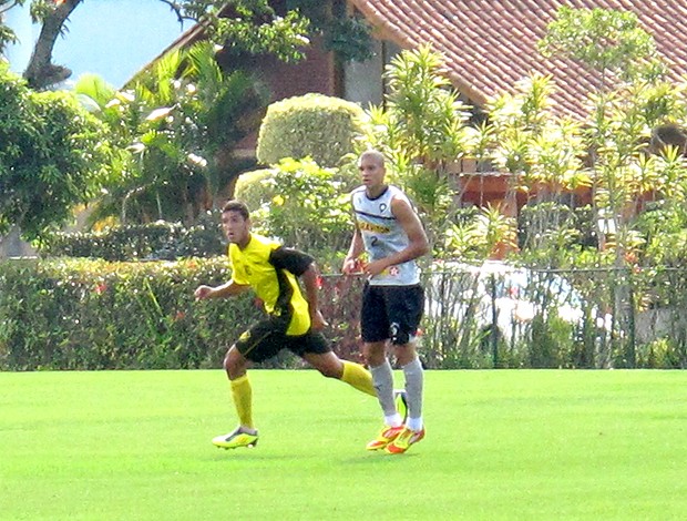 Doria treino Botafogo (Foto: Thales Soares / Globoesporte.com)