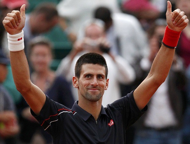 Novak Djokovic tênis Roland Garros 3r (Foto: Reuters)