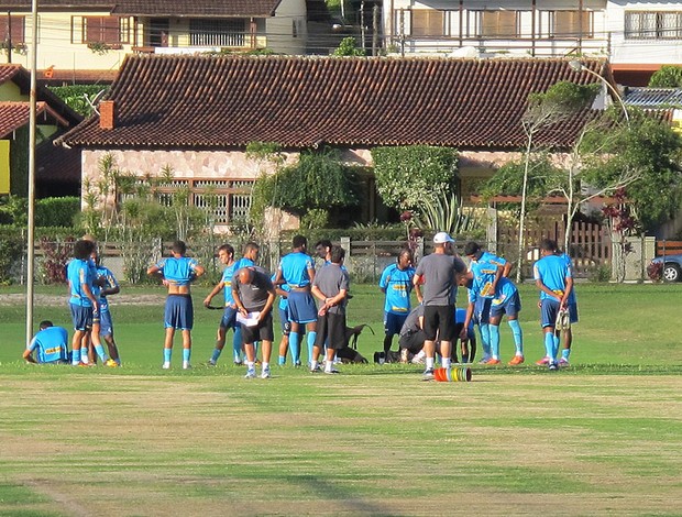 Treino do Botafogo em Teresópolis (Foto: Thales Soares / Globoesporte.com)