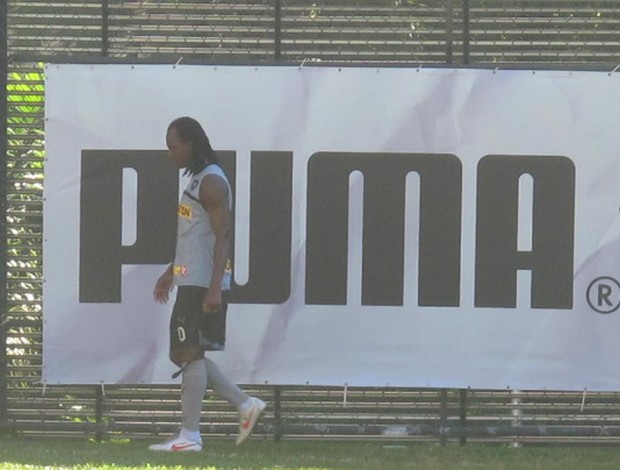 Andrezinho treino botafogo (Foto: André Casado / Globoesporte.com)