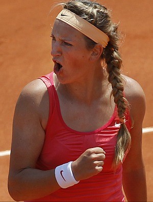 Victoria Azarenka tênis Roland Garros 1r (Foto: AP)