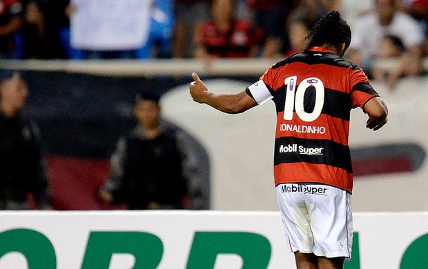 ronaldinho gaucho flamengo gol internacional (Foto: Alexandre Loureiro / Vipcomm)