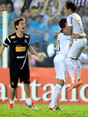 Neymar, Santos x Velez (Foto: Marcos Ribolli / Globoesporte.com)