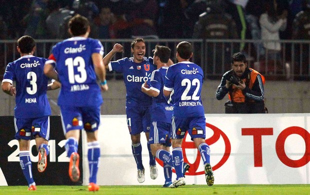 Marcelo Diaz, Universidad de Chile x Libertad (Foto: Agência Reuters)