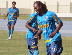 Andrezinho no treino do Botafogo (Foto: Thales Soares / GloboEsporte.com)