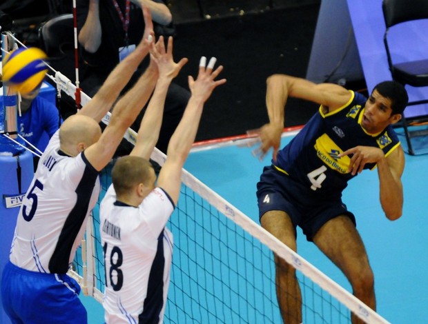 Wallace Brasil vôlei Liga Mundial (Foto: Divulgação / FIVB)