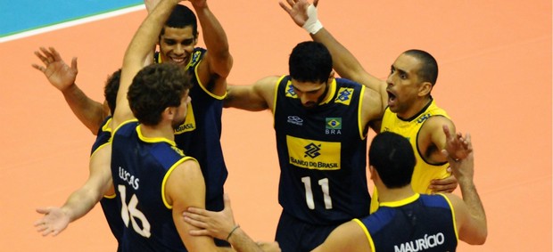 Seleção brasileira vôlei Liga Mundial (Foto: Divulgação / FIVB)