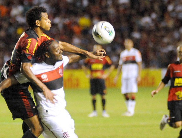 Vagner Love Flamengo x Sport (Foto: André Chaco / Vipcomm)