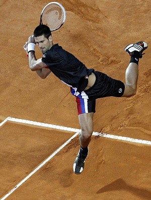 Novak Djokovic tênis Roma semi (Foto: Reuters)