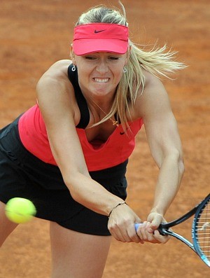 Maria Sharapova tênis Roma quartas (Foto: AFP)