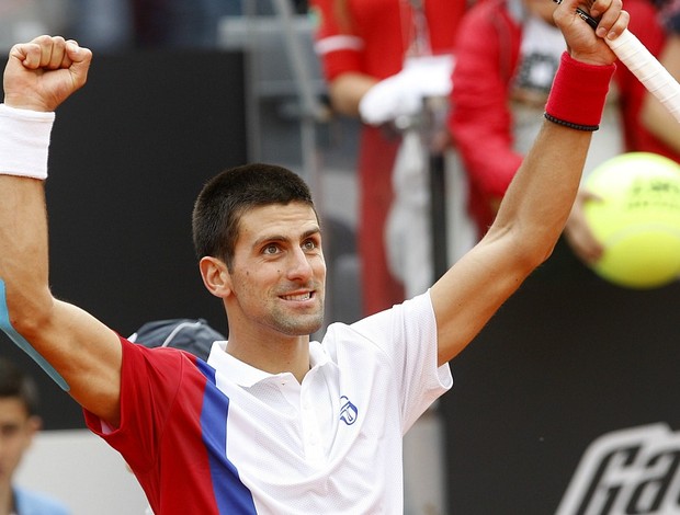 Novak Djokovic tênis Roma quartas (Foto: AP)