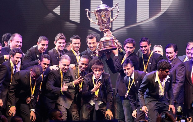 Festa Craque do Paulistão, Santos Campeão (Foto: Marcos Ribolli / Globoesporte.com)