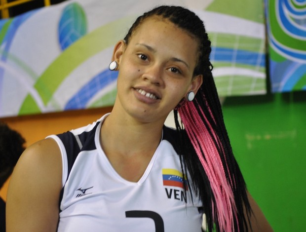 Luz Delfines Venezuela vôlei Pré-Olímpico (Foto: João Gabriel Rodrigues / GLOBOESPORTE.COM)