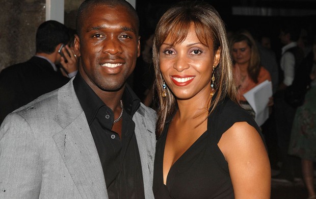 seedorf ao lado da esposa luviana (Foto: Agência Getty Images)