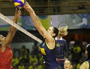 vôlei feminino thaissa Brasil (Foto: Alexandre Arruda / CBV)