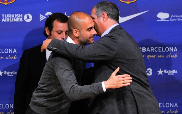 zubizarreta sandro rosel guardiola barcelona coletiva (Foto: Agência Getty Images)