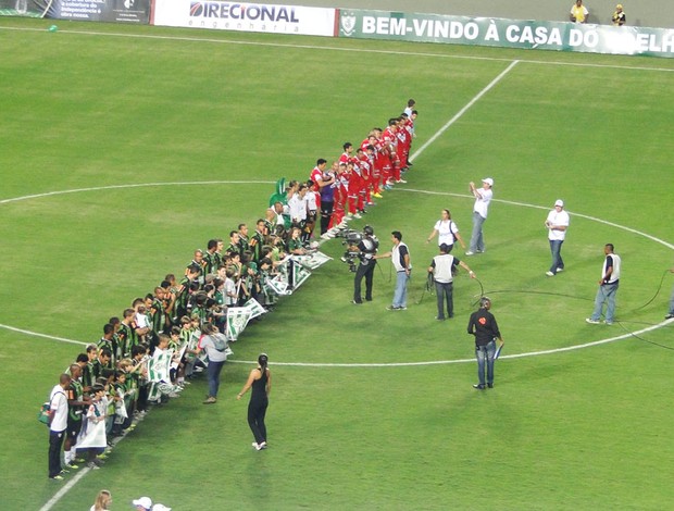 América-MG x Argentinos Juniors novo estádio Independência (Foto: Lucas Catta Prêta / GLOBOESPORTE.COM)