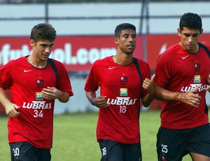 diego souza fellype gabriel flamengo 2005 (Foto: Agência Globo)