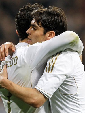 cristiano ronaldo kaka real madrid x  espanyol (Foto: Reuters)