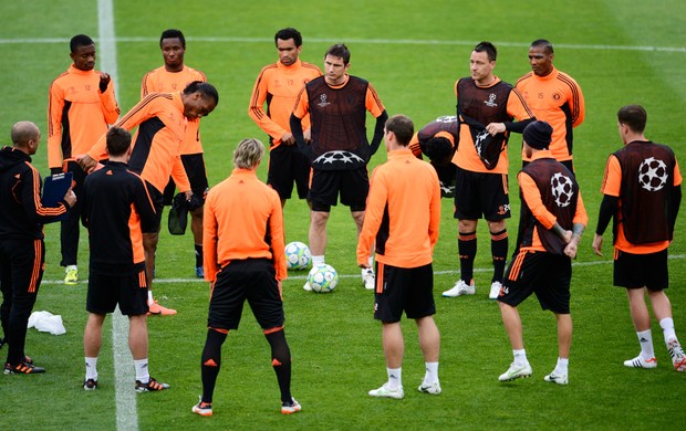 Treino do Chelsea Camp Nou (Foto: Getty Images)