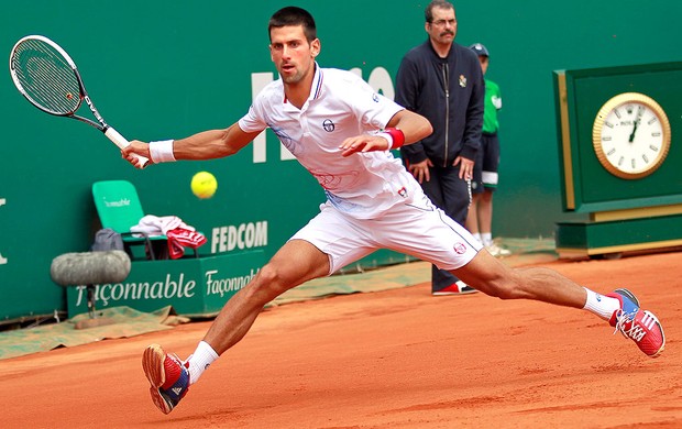 Djokovic em Monte Carlo (Foto: Reuters)