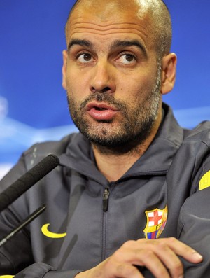 guardiola barcelona coletiva (Foto: Agência AFP)