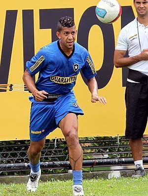 Antônio Carlos treino do botafogo (Foto: Cezar Loureiro / O Globo)