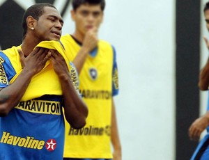 jobson botafogo treino (Foto: Cezar Loureiro / Agência Globo)