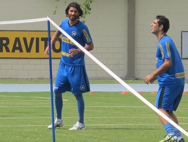 loco abreu herrera botafogo (Foto: Thales Soares/GLOBOESPORTE.COM)