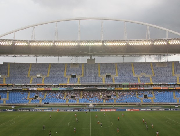 Engenhão Botafogo x Duque de Caxias (Foto: Gustavo Rotstein / Globoesporte.com)