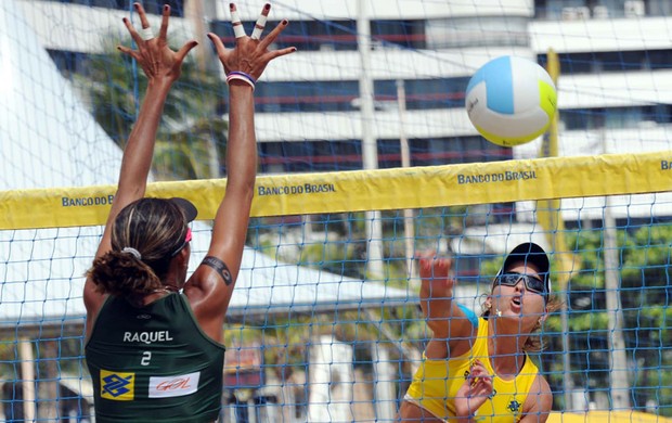 lili vôlei de praia (Foto: Mauricio Kaye / CBV)